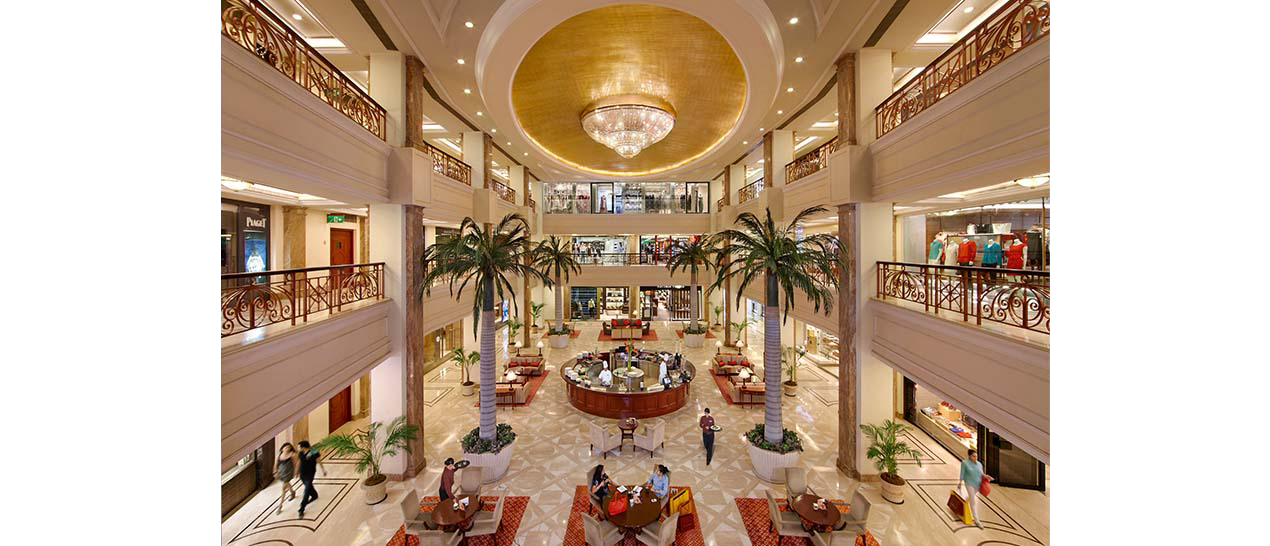 Interiors of DLF Emporio, New Delhi